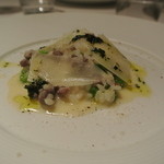 リストランテ カノフィーロ - 三元トンのサルシッチャとヴェネト産グリーンピース　リゾット
      