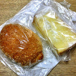出湯温泉パン工房 - 購入したパン（２０１６年４月）