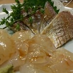 栄寿司 - 春子鯛と平目の昆布締め