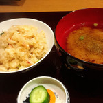 平花とんぼ - 桜海老の釜飯！