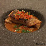 カーサ・デル・チーボ - アブラメの上には素揚げの桜海老