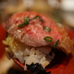 さ行 - 2016年4月_ローストビーフ丼を1スプーンで