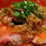 さ行 - 2016年4月_お肉＆ご飯（ローストビーフ丼）