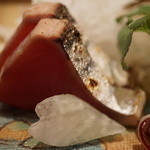 さ行 - 2016年4月_刺身（鰹のたたきバルサミコ醤油）