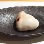 新ばし 星野 - 2016/3ふぐの白子炭火焼き