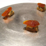 カンテサンス - イタリアのからすみ【ボッタルガ】に海草バター