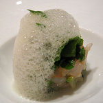 カンテサンス - ボタン海老のタルタル