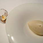 カンテサンス - メレンゲのアイス　栗のリキュール