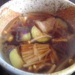 手打ちうどん さわいち - 肉ナス汁