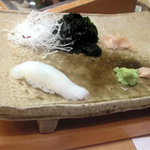 銀座 久兵衛 - すみいかのにぎり