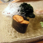 銀座 久兵衛 - うにの軍艦巻き