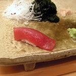 銀座 久兵衛 - 漬けまぐろのにぎり