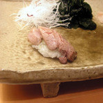 銀座 久兵衛 - 炙りとろのにぎり