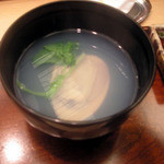 銀座 久兵衛 - はまぐりのお吸い物