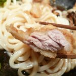 本町製麺所 本店 - 鳥天はジューシー