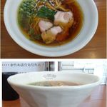 自家製麺 公園前 - 醤油そば800円　自家製麺公園前(愛知県岡崎市)食彩品館.jp撮影