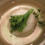 京料理夢懐石 谷ぐち - 菜の花、春先取りですね～