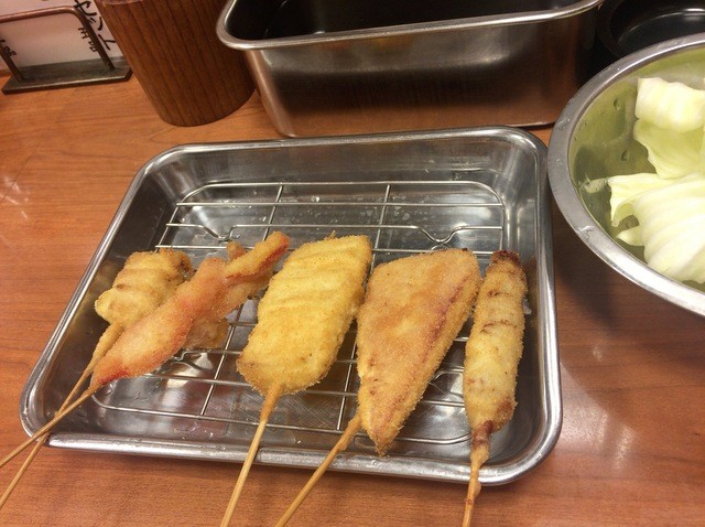 リニューアル うつのみ屋 梅田本店 梅田 串揚げ 串かつ 食べログ