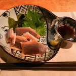 和乃家 - 鱒の酢〆（旨い！お品書きにあれば是非ともオススメの肴です）