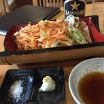 丸屋 - Mar, 2016 桜海老のかき揚げ900円