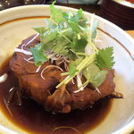 LocalDiningTotoya - 赤身と尾の身の煮つけ