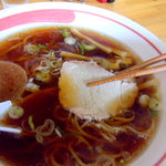 横丁ラーメン - 正油ラーメン　アップ