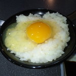 農田地 - 〆の「玉子かけご飯」