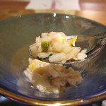 IL TEATRINO DA SALONE - 鮪のボッタルガのインサラータ　ディ　リーゾ