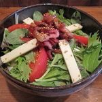 東京うどん 一将 - サラダうどん￥1,000