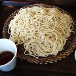 蕎麦専門店 愉庵 - 「せいろ　大盛り　\８５０」