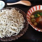 蕎麦専門店 愉庵 - 「鴨せいろ　\1.380」