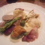 ブリッカ - ある日の前菜盛り合わせ