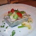 ブリッカ - 鯖と里芋のテリーヌ