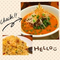 中華街 桂宮 - 綺麗だったのでとりあえず適当に入ったお店。できて2年くらいみたいです。
                担々麺とチャーハンをシェア。担々麺は八角？か独特な風味がありましたが適度な辛さでした。チャーハンはオーソドックスな味。
