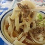 みうらうどん - 肉うどん450円