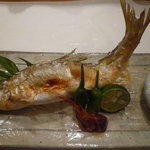 川秋 - 矢部川　あゆ塩焼き