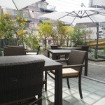 リンツ ショコラ カフェ 自由が丘店 - テラス席(３階)