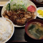 Kiyouen - 焼肉定食 750円 ＋50円焼肉大盛＋50円ご飯大盛