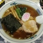 手打麺 笑くぼ - 中華そば大盛(\850)