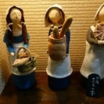 さらの木 - （2016/2月）廊下の飾り