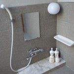 さらの木 - （2016/2月）露天風呂にあるシャワー