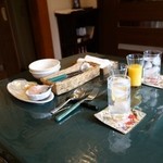 さらの木 - （2016/2月）朝食のジュースなど