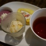 さらの木 - （2016/2月）夕食のデザート