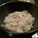 さらの木 - （2016/2月）夕食の五穀米