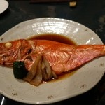 さらの木 - （2016/2月）夕食の金目鯛の煮つけ