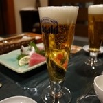 さらの木 - （2016/2月）夕食の別注文生ビール