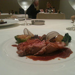ラ・ベカス - メインディッシュ：仔牛のソテー