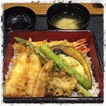 藍屋 - 天丼 単品¥1390