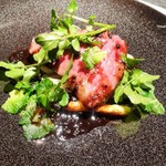 エクアトゥール - （2016.4)和牛サンカク直火焼き、トリュフソース