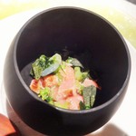 エクアトゥール - （2016.4)その下に大トロ炙りと花わさび